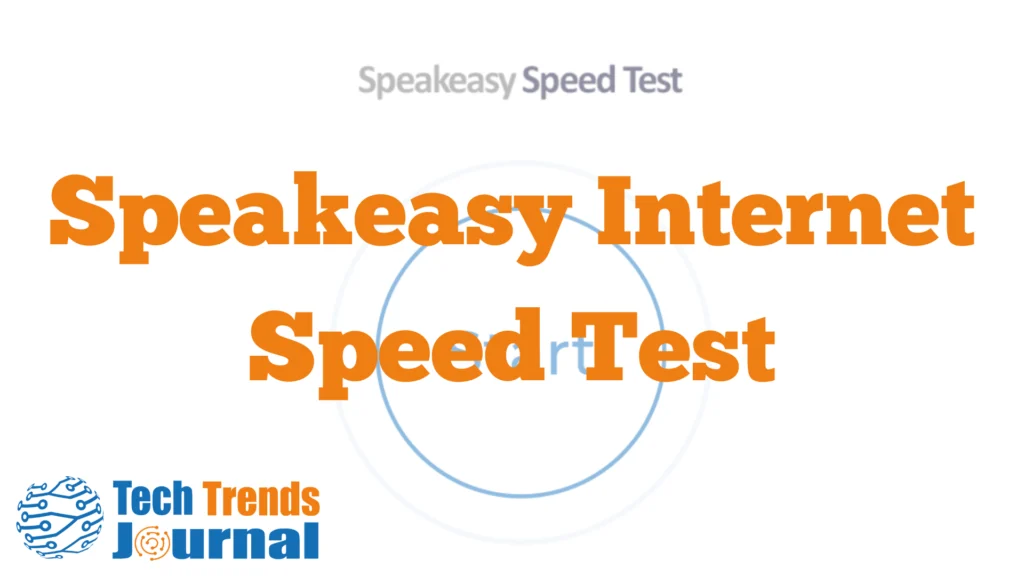 Speakeasy Internet Speed Test